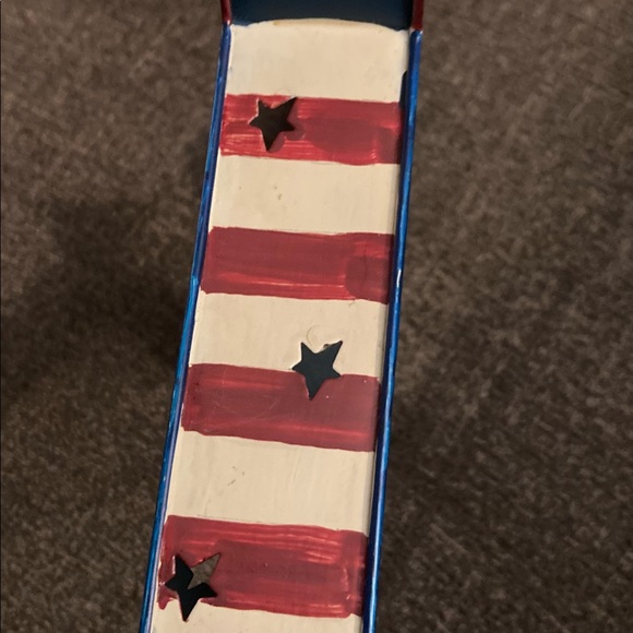 Pretty America Decorated Star Candle Holder - Picture 3 of 4